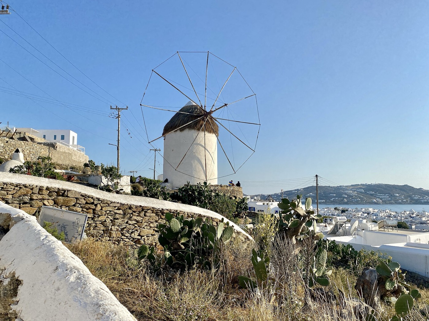 Boni's windmill above Chora