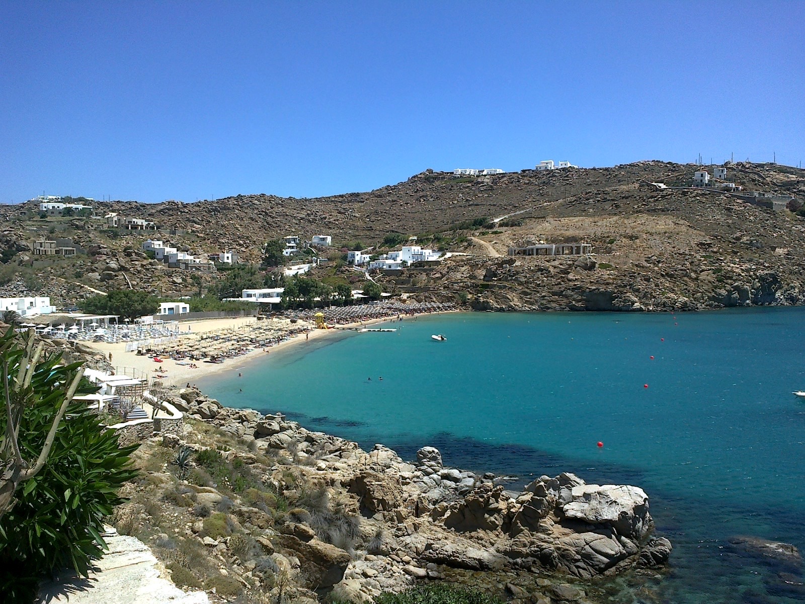 Super Paradise beach on the south coast
