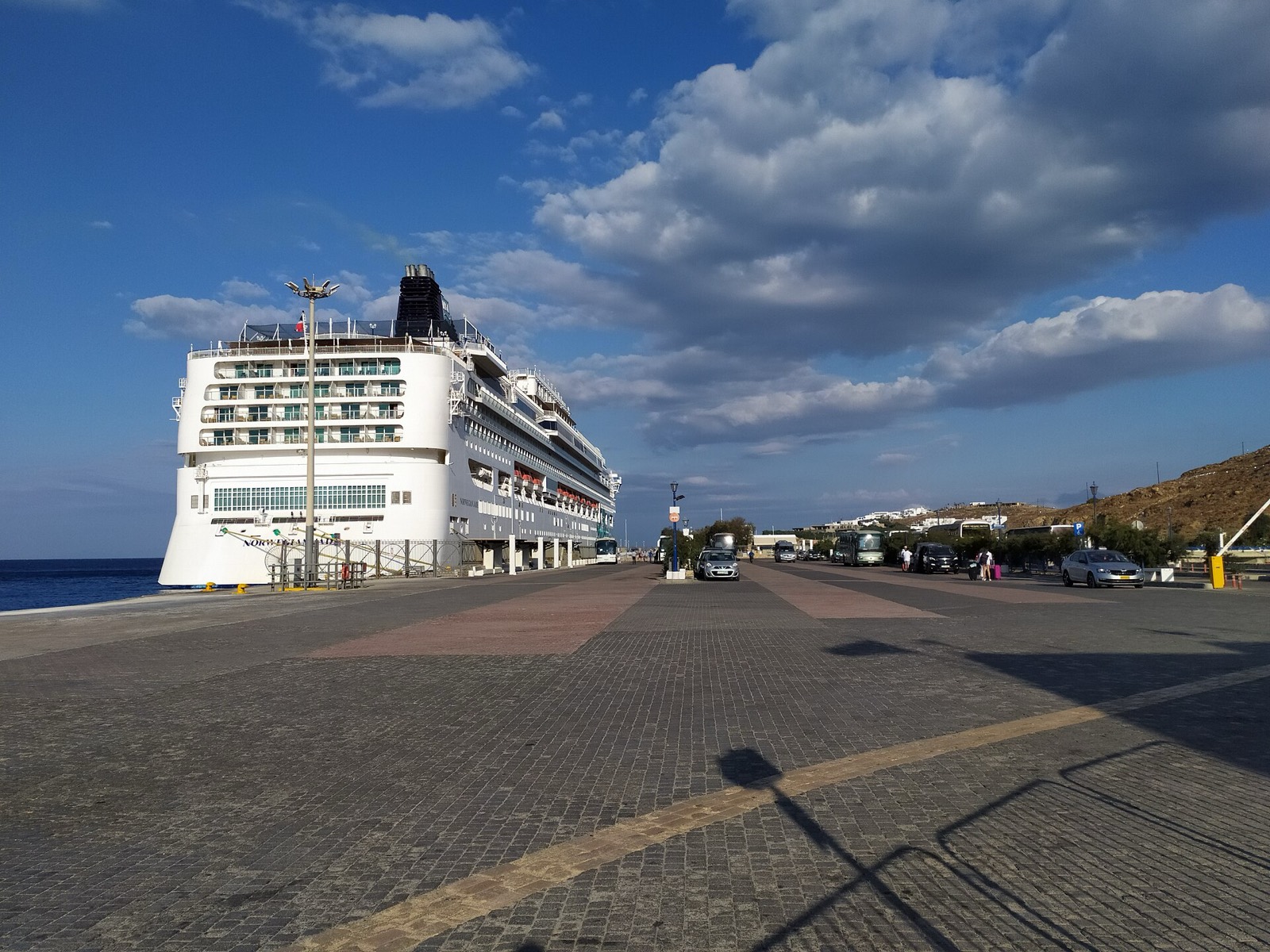 Ferries at the New Port of Mykonos